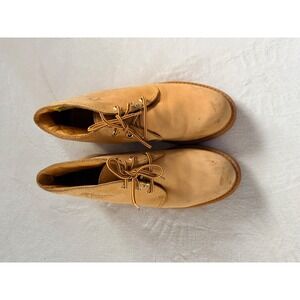 Havana Joe Leather Chukka Boots Tan Nubuck Lug Sole Style 0101 women Size 9-9.5
